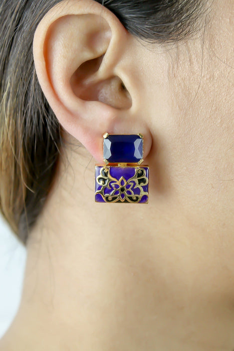 Jaipur Sky Earrings by Bombay Sunset