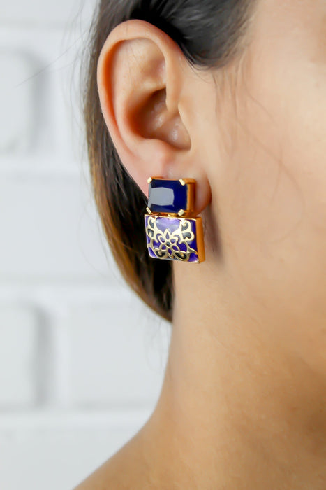 Jaipur Sky Earrings by Bombay Sunset