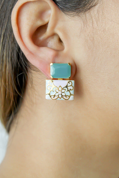 Jaipur Sky Earrings by Bombay Sunset