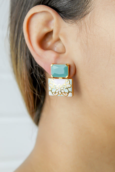 Jaipur Sky Earrings by Bombay Sunset