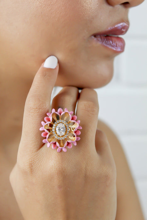 Vivid Daisy Ring by Bombay Sunset