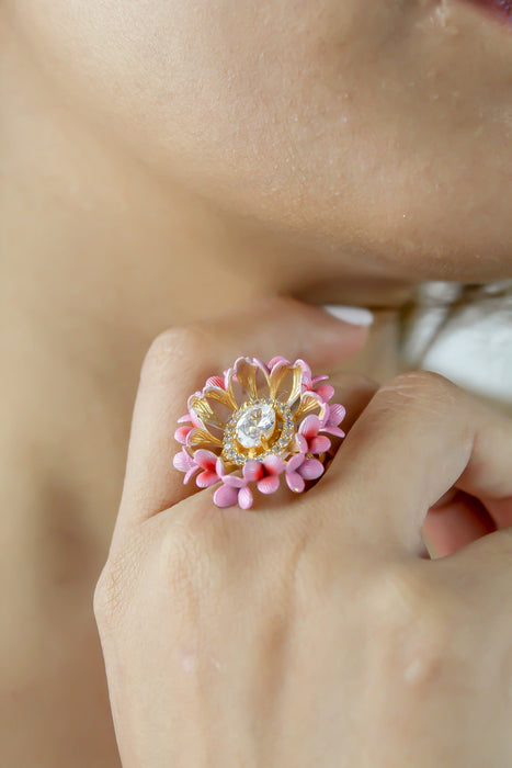 Vivid Daisy Ring by Bombay Sunset