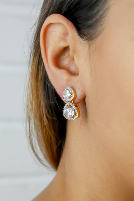 Nikobar Stone Earrings by Bombay Sunset