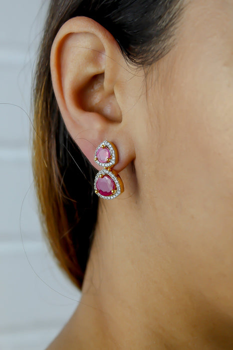 Nikobar Stone Earrings by Bombay Sunset