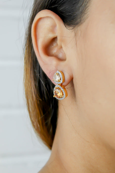 Nikobar Stone Earrings by Bombay Sunset