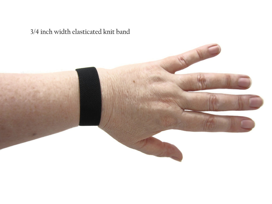 Motion Sickness Band- Slip On Designer Nausea Relief Bracelet (pair) Leopard Print