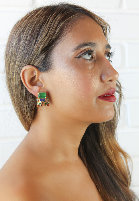 Jaipur Sky Earrings by Bombay Sunset