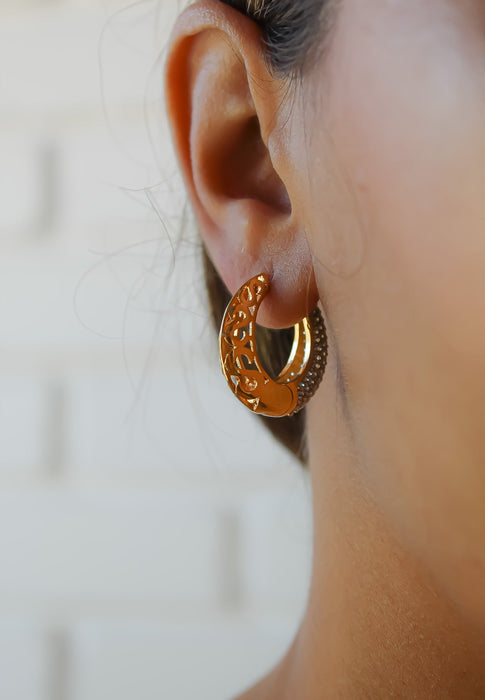 Nola Hoop Earrings by Bombay Sunset