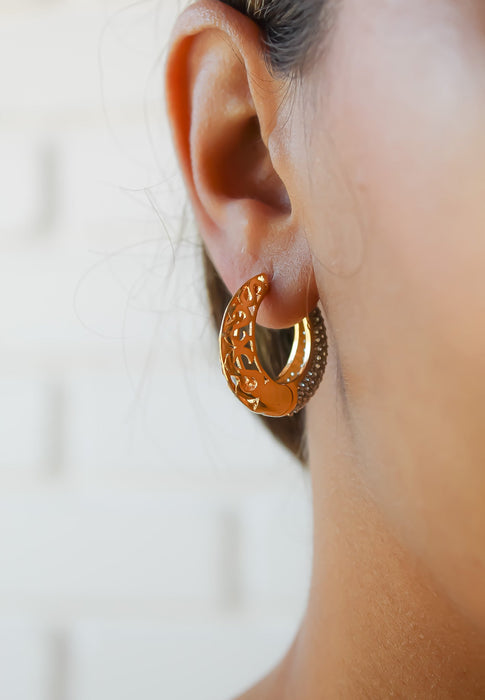 Nola Hoop Earrings by Bombay Sunset