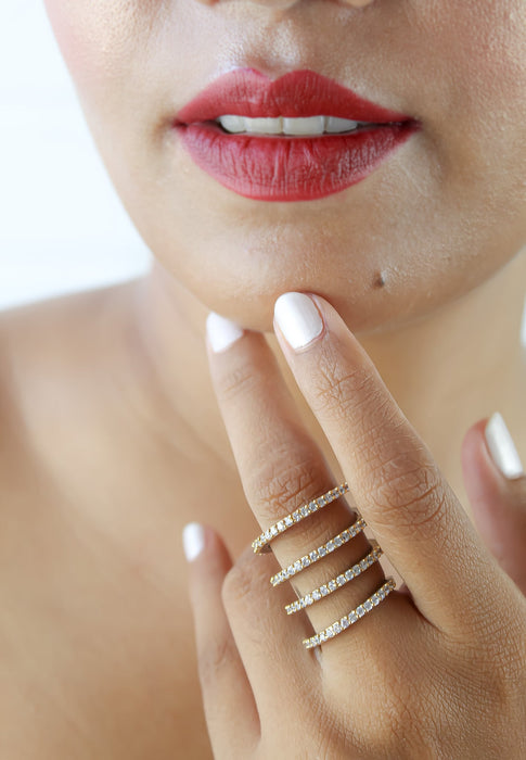 Spiral Ring by Bombay Sunset