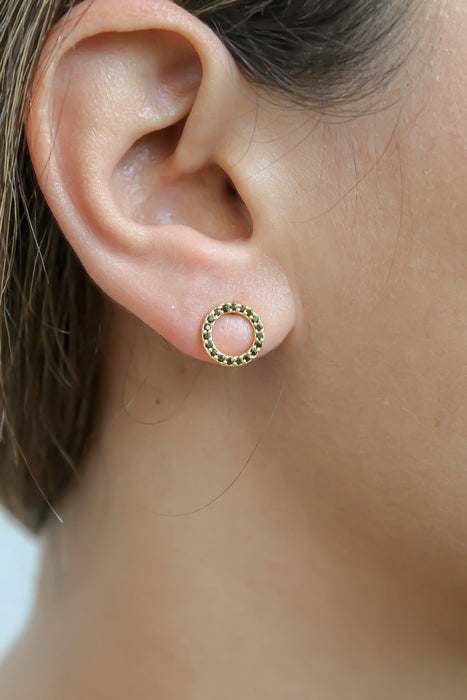 Circle Earrings by Bombay Sunset