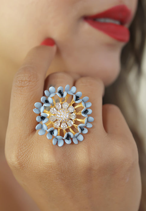 Vivid Daisy Ring by Bombay Sunset