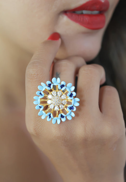 Vivid Daisy Ring by Bombay Sunset