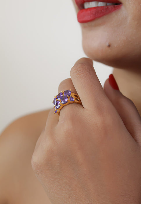 Stepping Stone Ring by Bombay Sunset