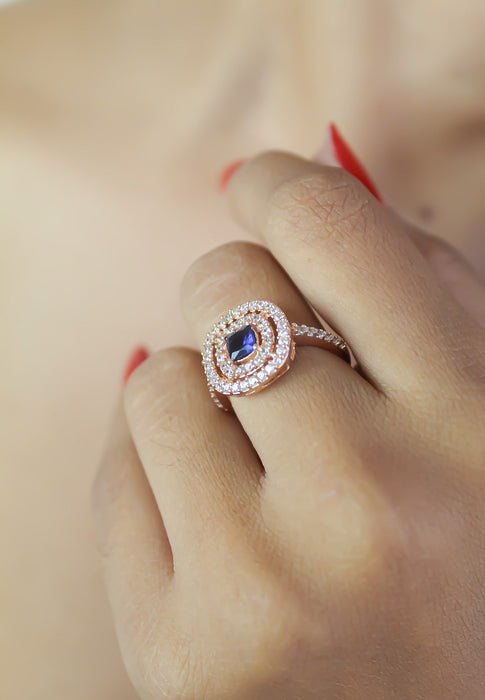 Rose-gold Maldives Ring by Bombay Sunset