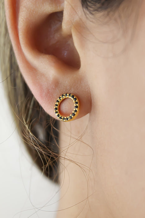 Circle Earrings by Bombay Sunset