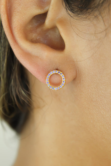 Circle Earrings by Bombay Sunset