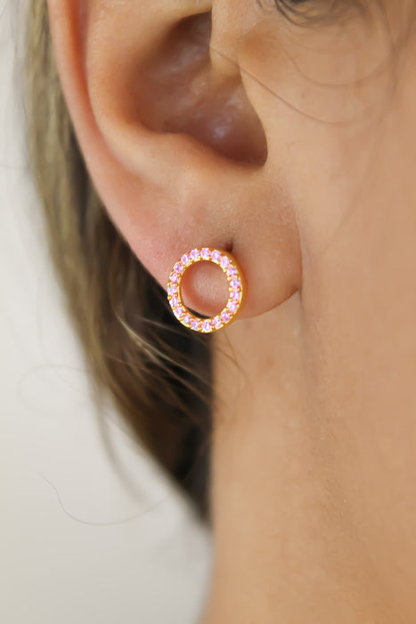 Circle Earrings by Bombay Sunset