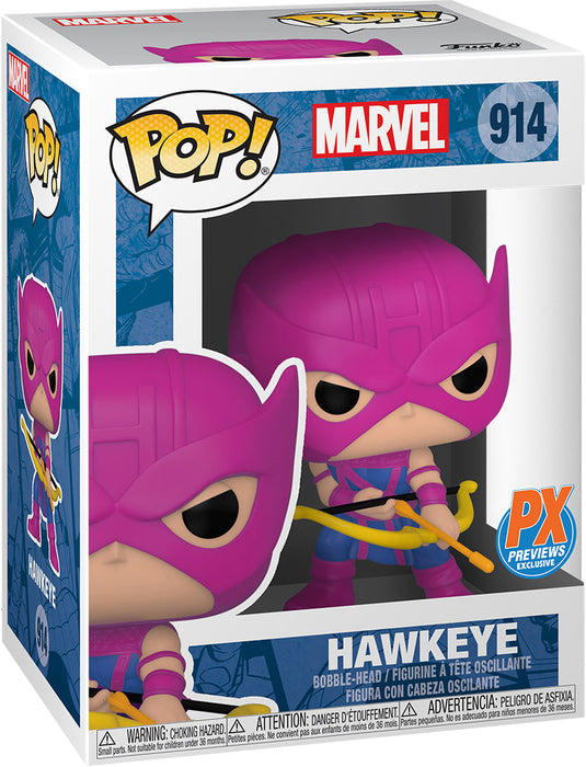 Funko Pop! Marvel: Classic Hawkeye Previews Exclusive