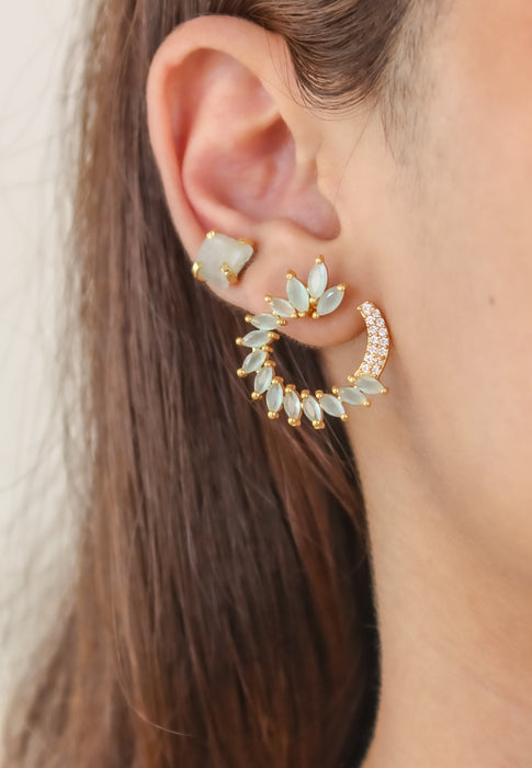 Golden Viper Earrings by Bombay Sunset