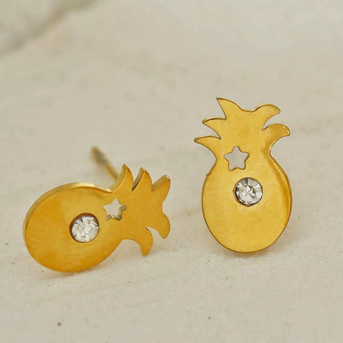 PINEAPPLE Stud Earrings