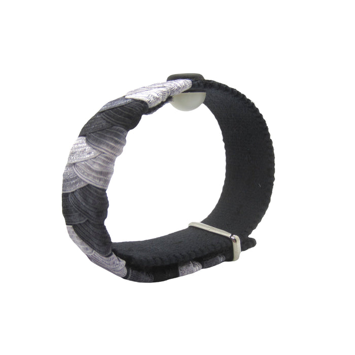 Anti Anxiety Bracelet-Adjustable Calming Acupressure Band-Improves Balance B/W