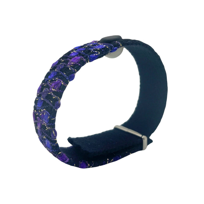 Anti-Anxiety Bracelet- Adjustable Calming Acupressure Band- Stress Relief (single) Purple