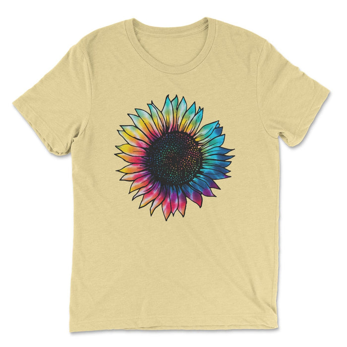 Tie Dye Sunflower Tee