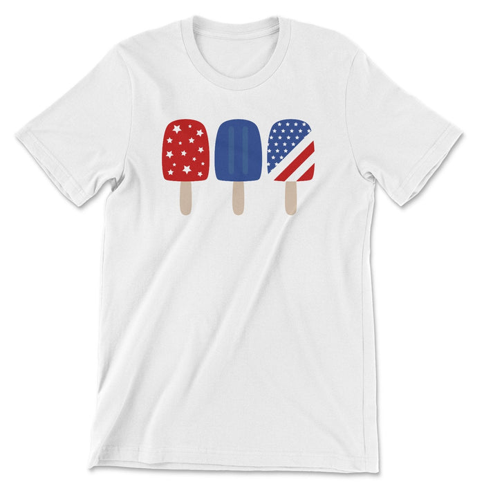 4th of July Popsicles Tee