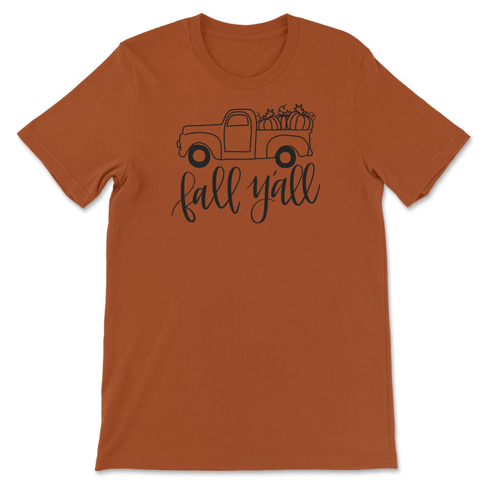 Happy Fall Y'all Truck Tee