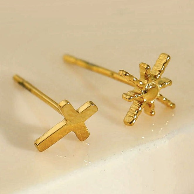 SIENNA 2-Pair Stud Earrings Set