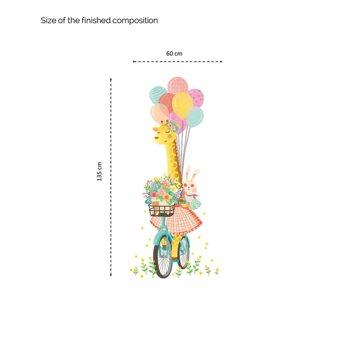 Bicycle ride in Flower and Balloon Bloom