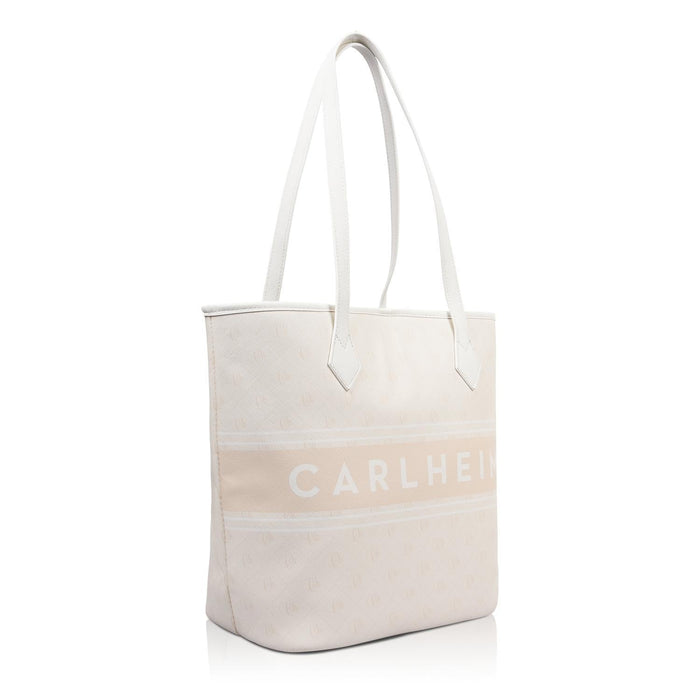 Tote bag with pouch bag - Ivory