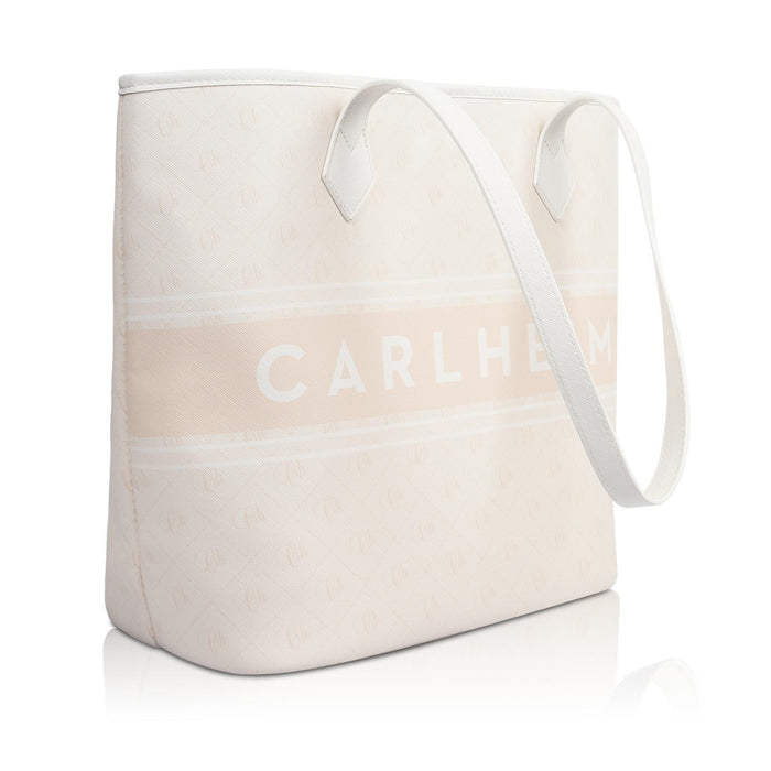 Tote bag with pouch bag - Ivory
