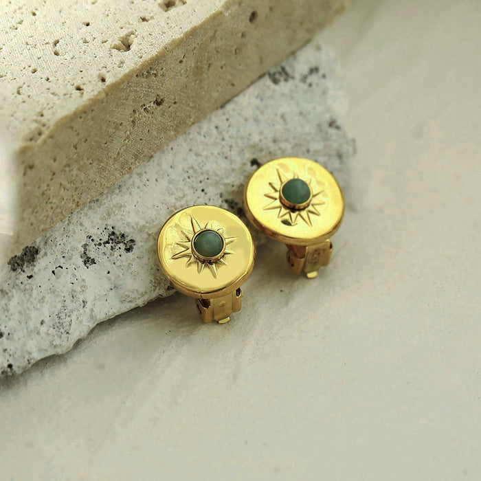 VICTORIA Clip-On Stud Earrings (Piercing Not Required)