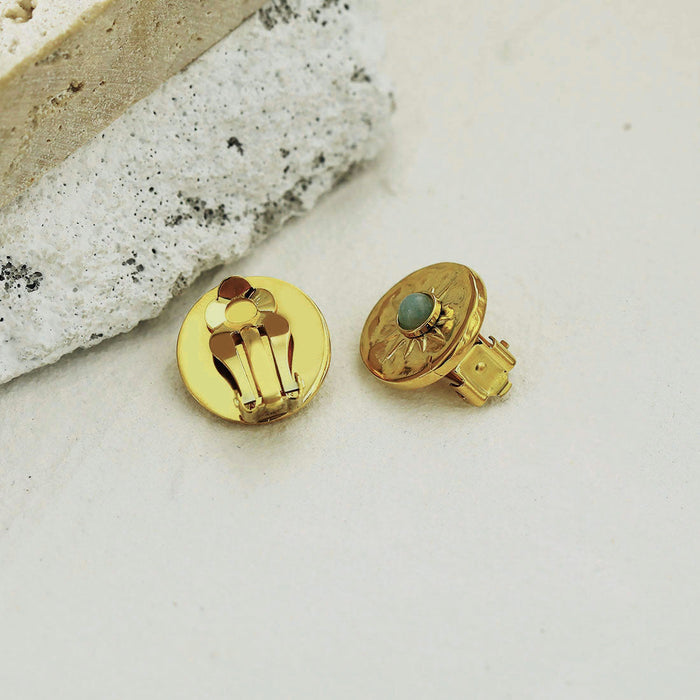 VICTORIA Clip-On Stud Earrings (Piercing Not Required)