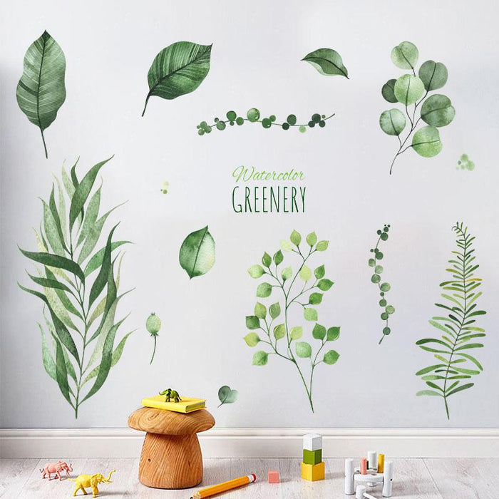 Watercolour Greenery