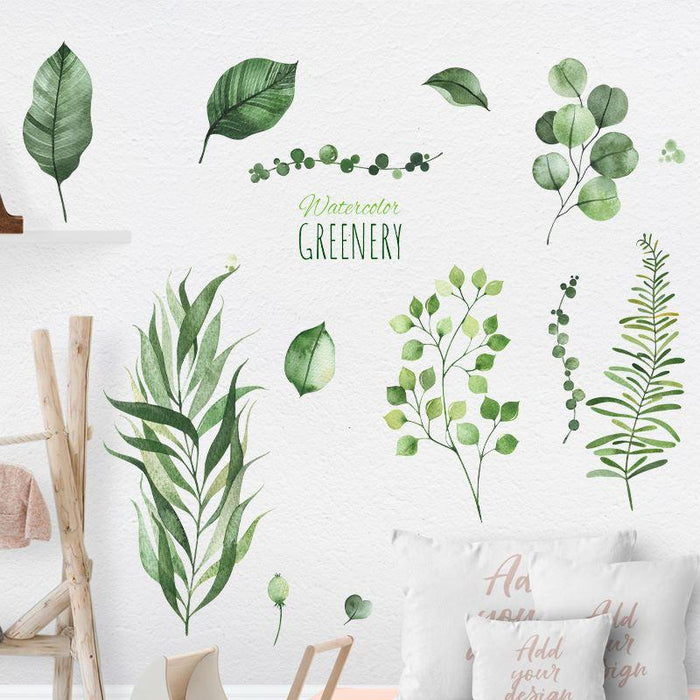 Watercolour Greenery