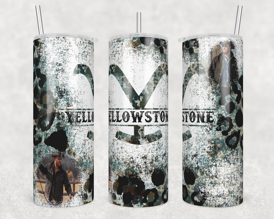 Yellowstone Western 20oz Skinny Tumbler