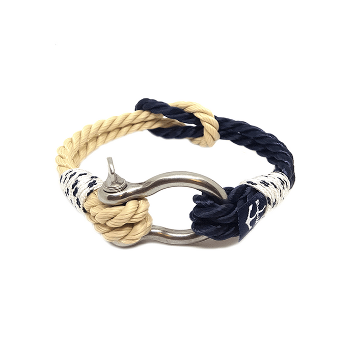 Classic Rope and Black Nautical Bracelet