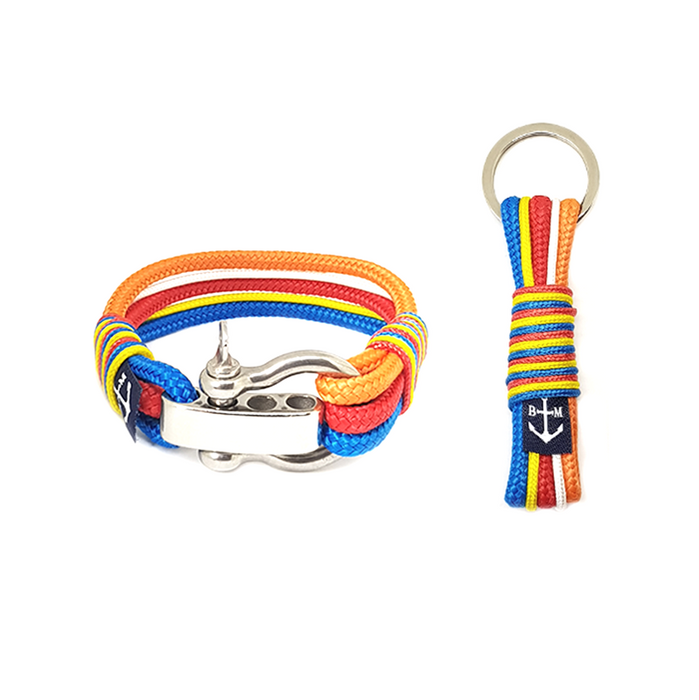 Buddhist Nautical Bracelet and Keychain