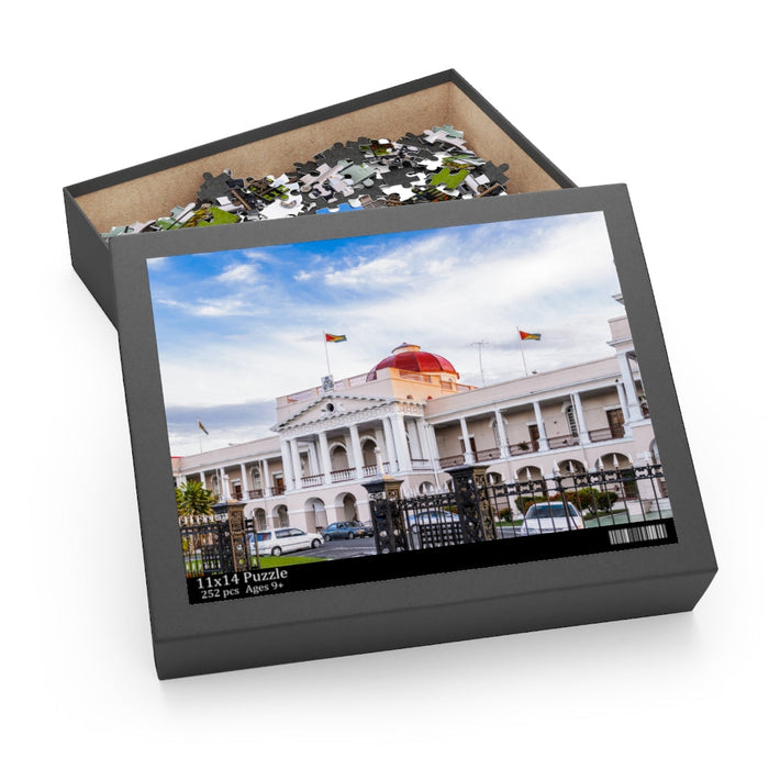 Guyana Parliament Building Puzzle (120, 252, 500-Piece)