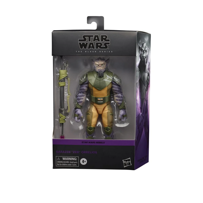 Star Wars The Black Series Zeb Orrelios 6-Inch Action Figure