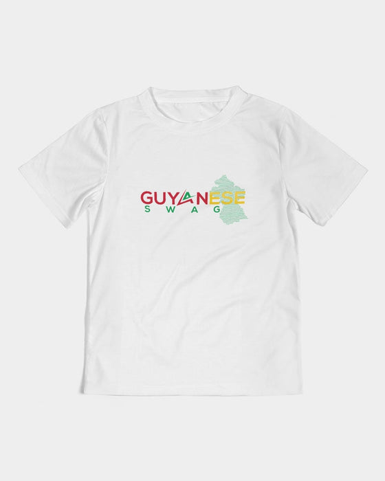 Guyanese Swag Guyana Map Unisex Kids Tee