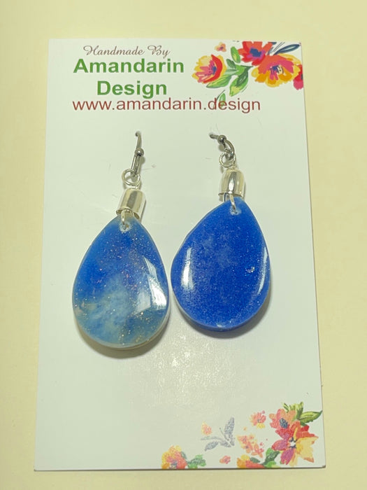 Handmade Resin Retro Earrings