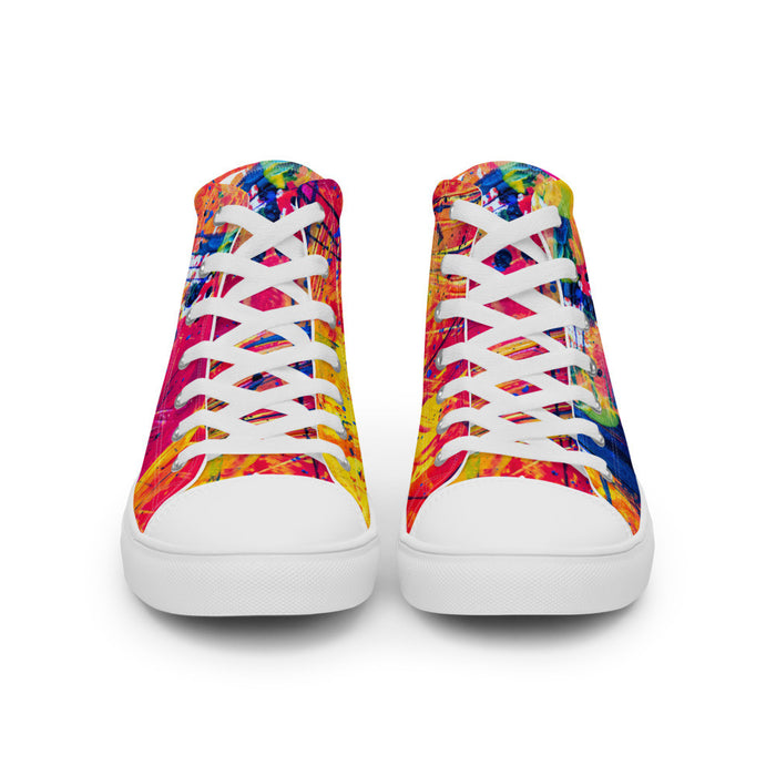 Gianneli Colours Handmade Women’s High Top Canvas Shoes