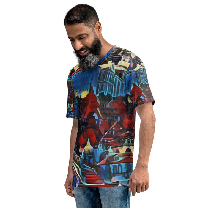 MEDITERRANEAN ART Men's T-shirt by Gianneli