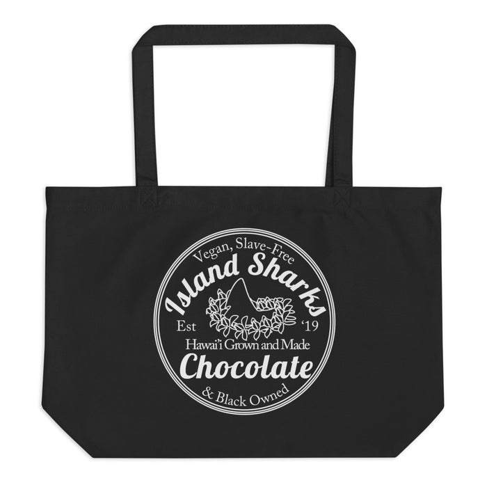 Island Sharks Large Organic Tote Bag