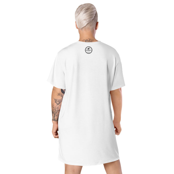 FACE OF ART T-shirt Dress by Gianneli