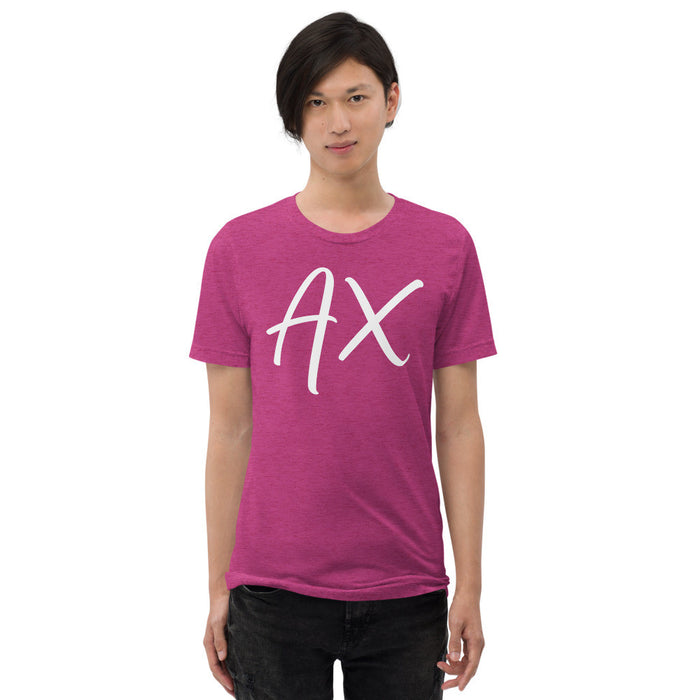 AX Unisex Tri-Blend T-Shirt by Gianneli